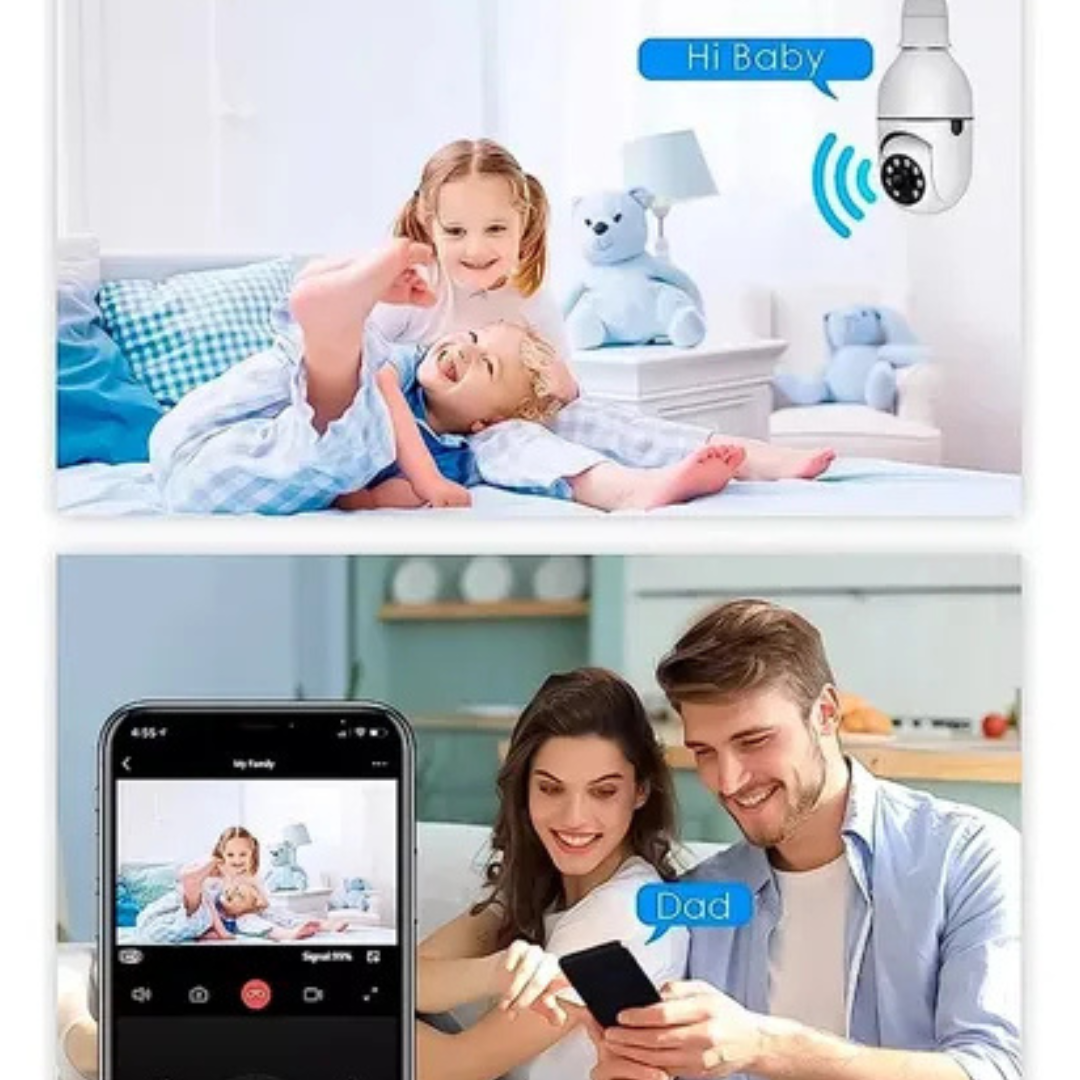 LightGuard™ "Cámara de seguridad que ilumina y vigila."