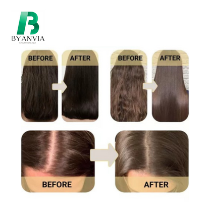 KeraGlow™  Mascarilla con keratina para cabello dañado